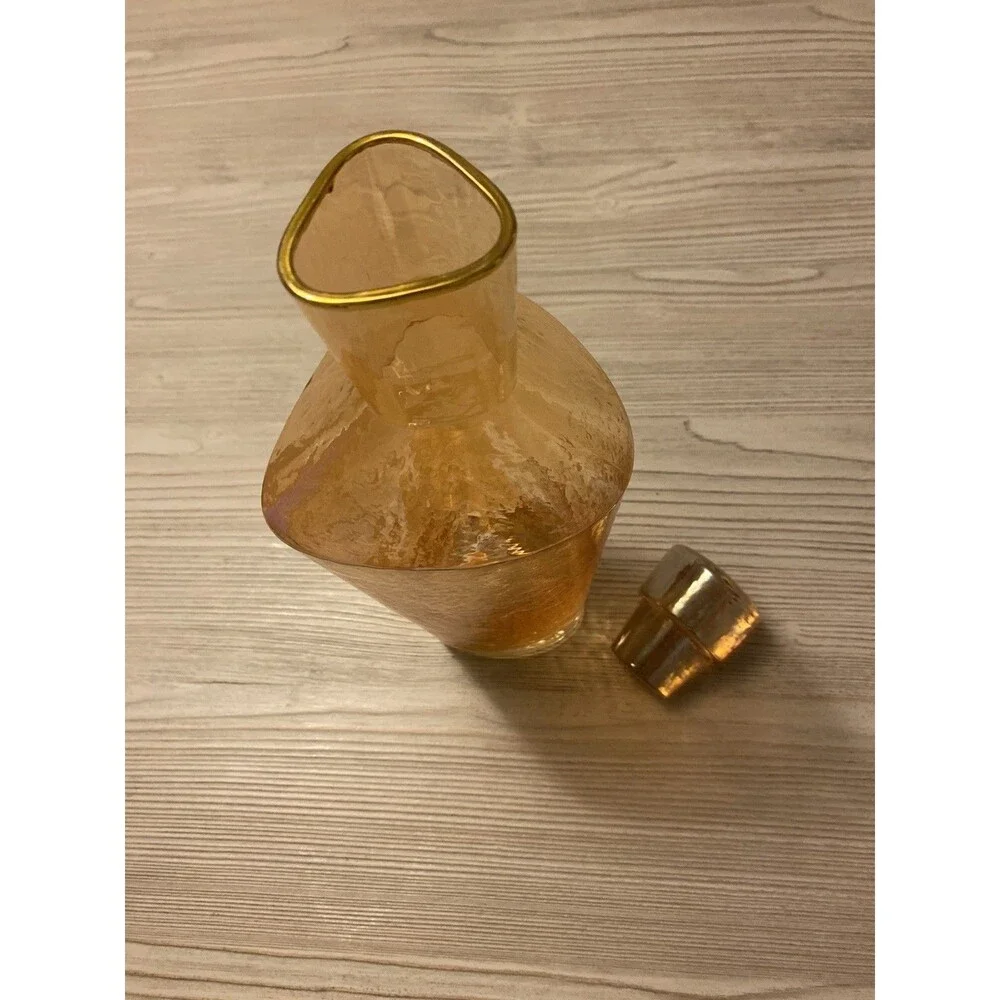 Anthropologie  Honey Luster Decanter NWT